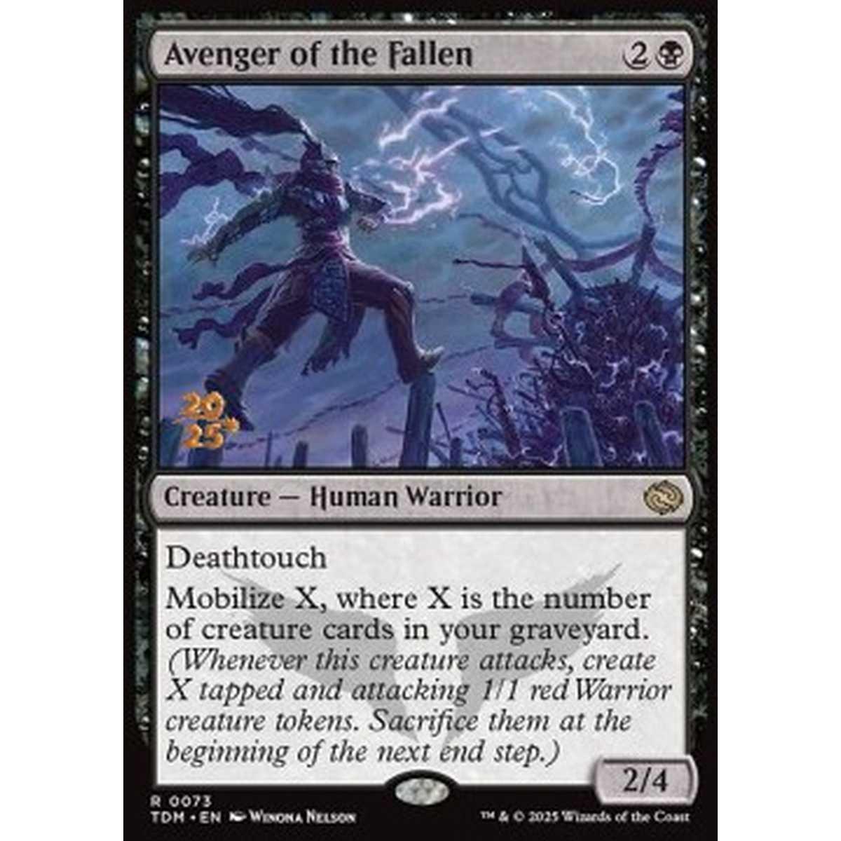 Avenger of the Fallen (V.1) - Vendicatrice dei Caduti (V.1) - [PTDM][NM] [Foil]