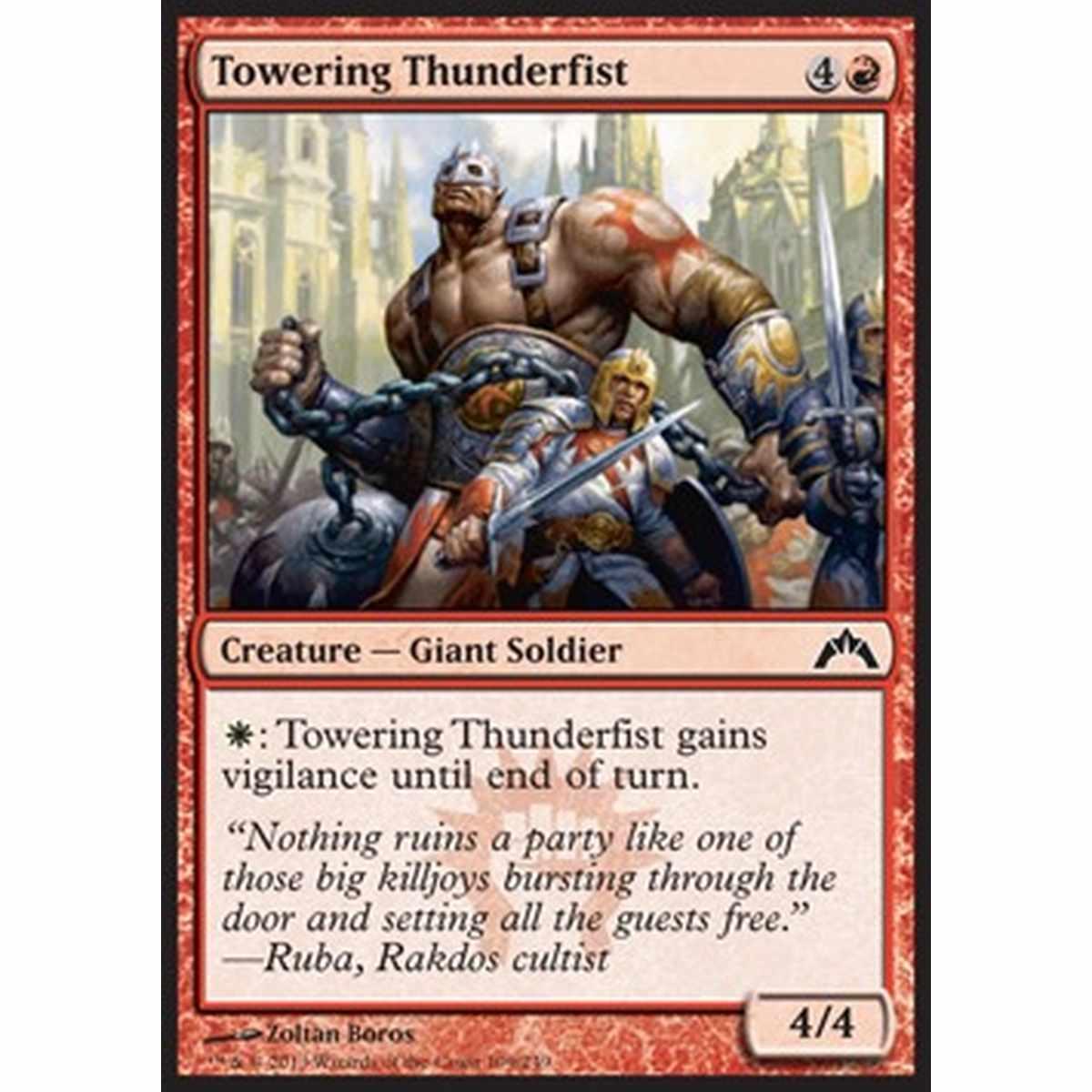 Towering Thunderfist - Pugno Tonante Imponente - [GTC] [NM]