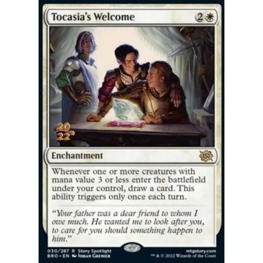 Tocasia's Welcome (V.1) - Benvenuto di Tocasia (V.1) - [PBRO][EX] [Foil]