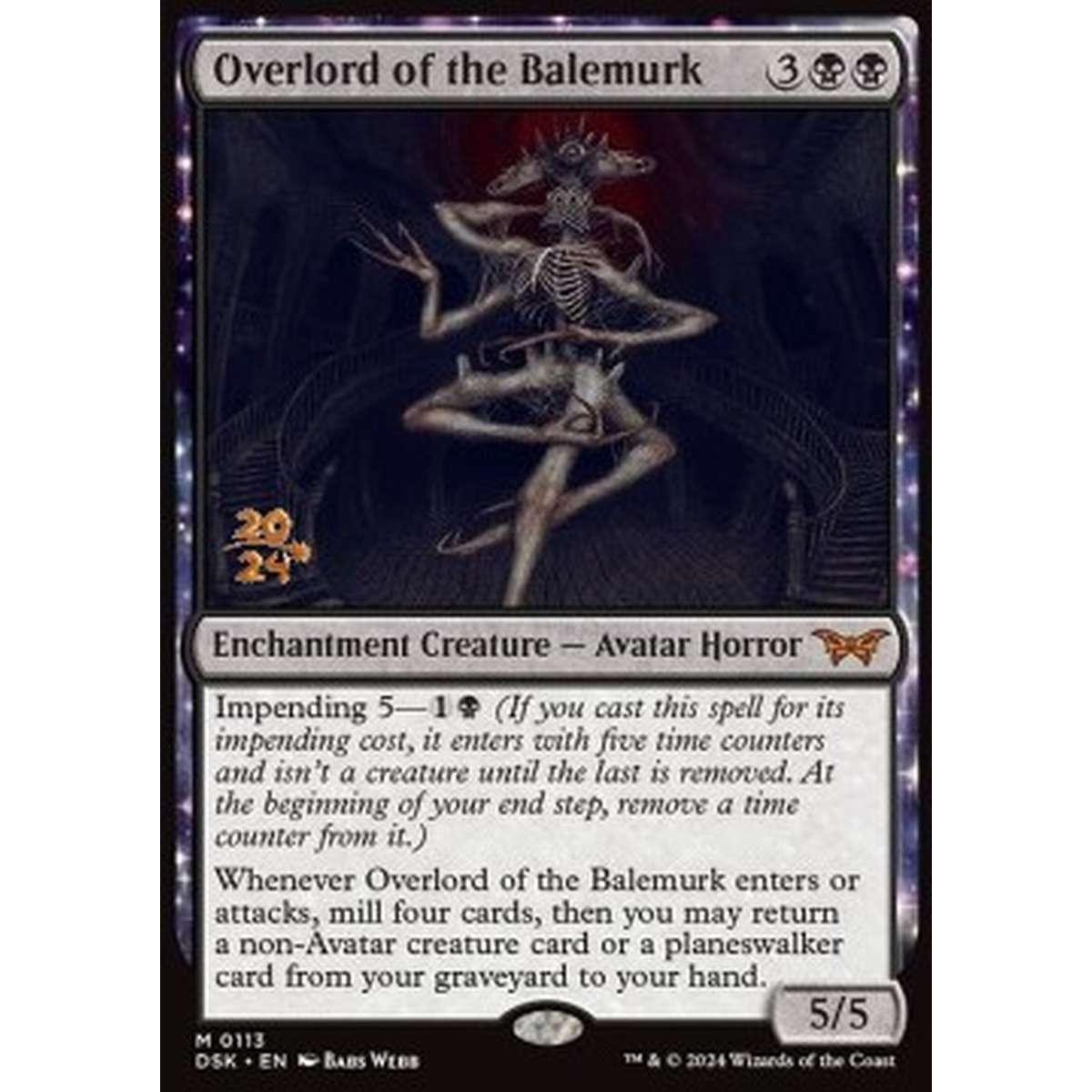 Overlord of the Balemurk (V.1) - Sovrano del Buiostile (V.1) - [PDSK][EX] [Foil]