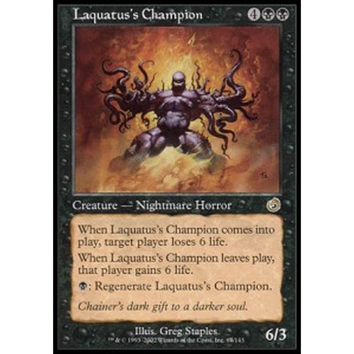 Laquatus's Champion - Laquatus's Champion - [TOR][LP]
