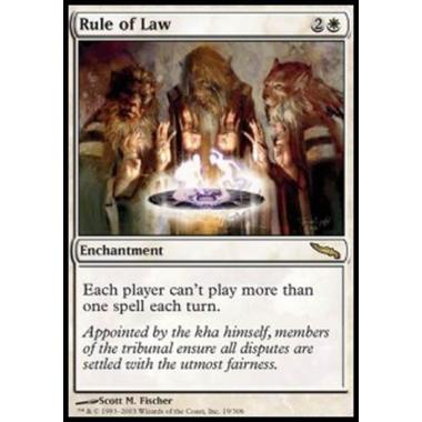 Rule of Law - Regola della Legge - [MRD][EX]