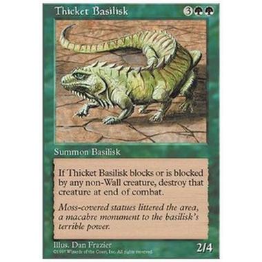 Thicket Basilisk - Thicket Basilisk - [5ED][EX]