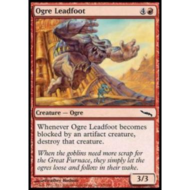 Ogre Leadfoot - Ogre Piombopiede - [MRD][EX] [Foil]
