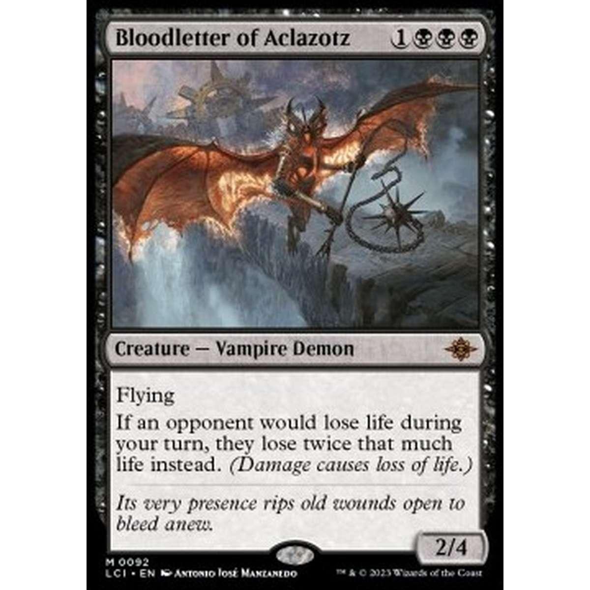 Bloodletter of Aclazotz - Dissanguatore di Aclazotz - [LCI][EX] [Foil]