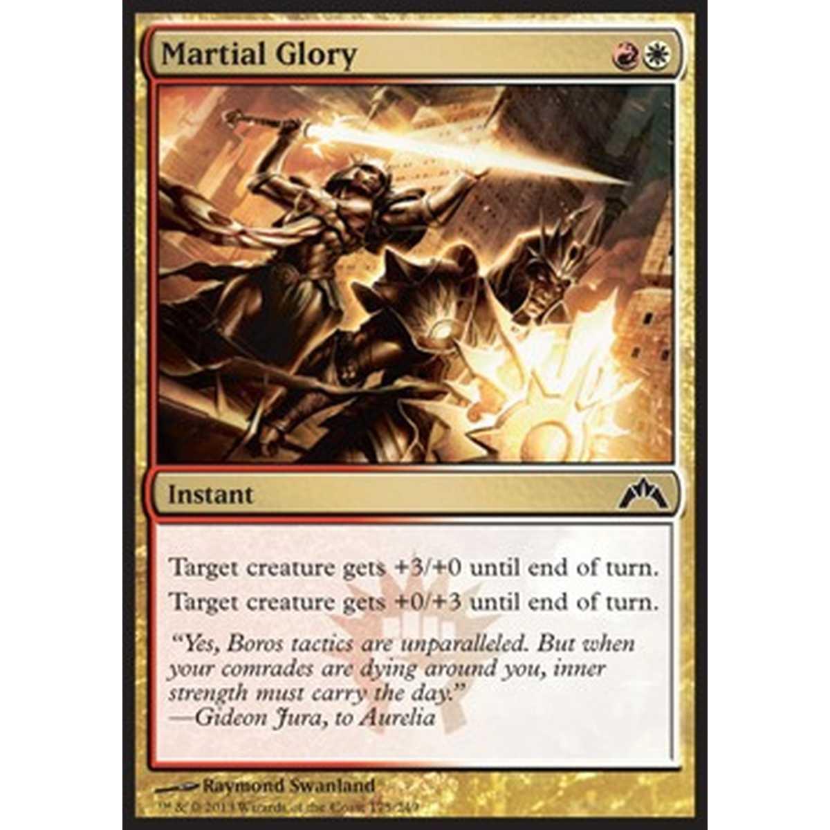 Martial Glory - Gloria Marziale - [GTC] [NM]