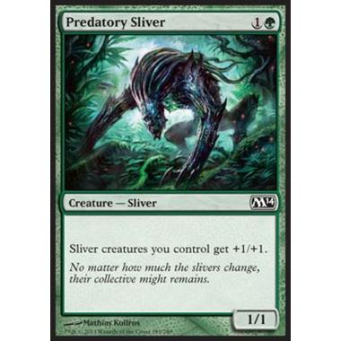 Predatory Sliver - Tramutante Predatore - [M14][NM]
