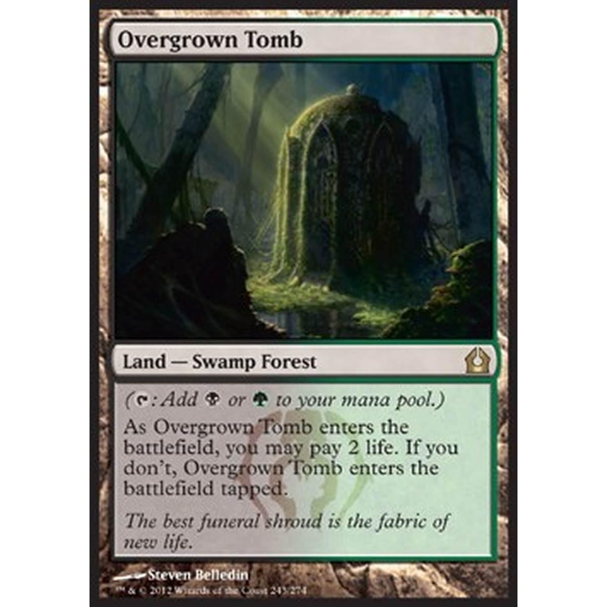 Overgrown Tomb - Overgrown Tomb - [RTR][EX] [Foil]