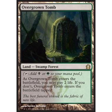 Overgrown Tomb - Overgrown Tomb - [RTR][EX] [Foil]