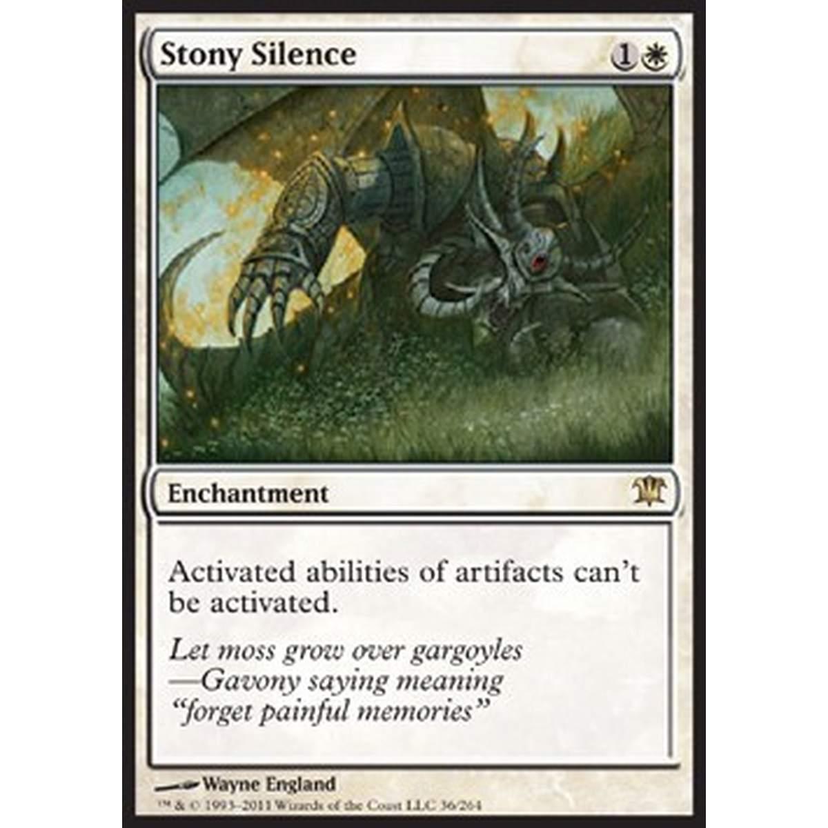 Stony Silence - Silenzio di Pietra - [ISD][NM]