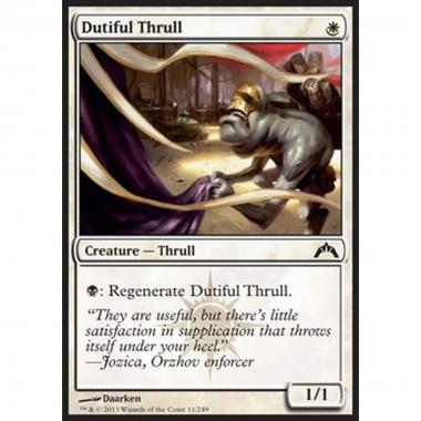 Dutiful Thrull - Thrull Obbediente - [GTC] [NM]