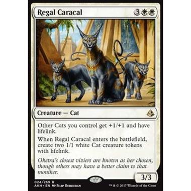 Regal Caracal - Regal Caracal - [AKH][NM] [Foil]