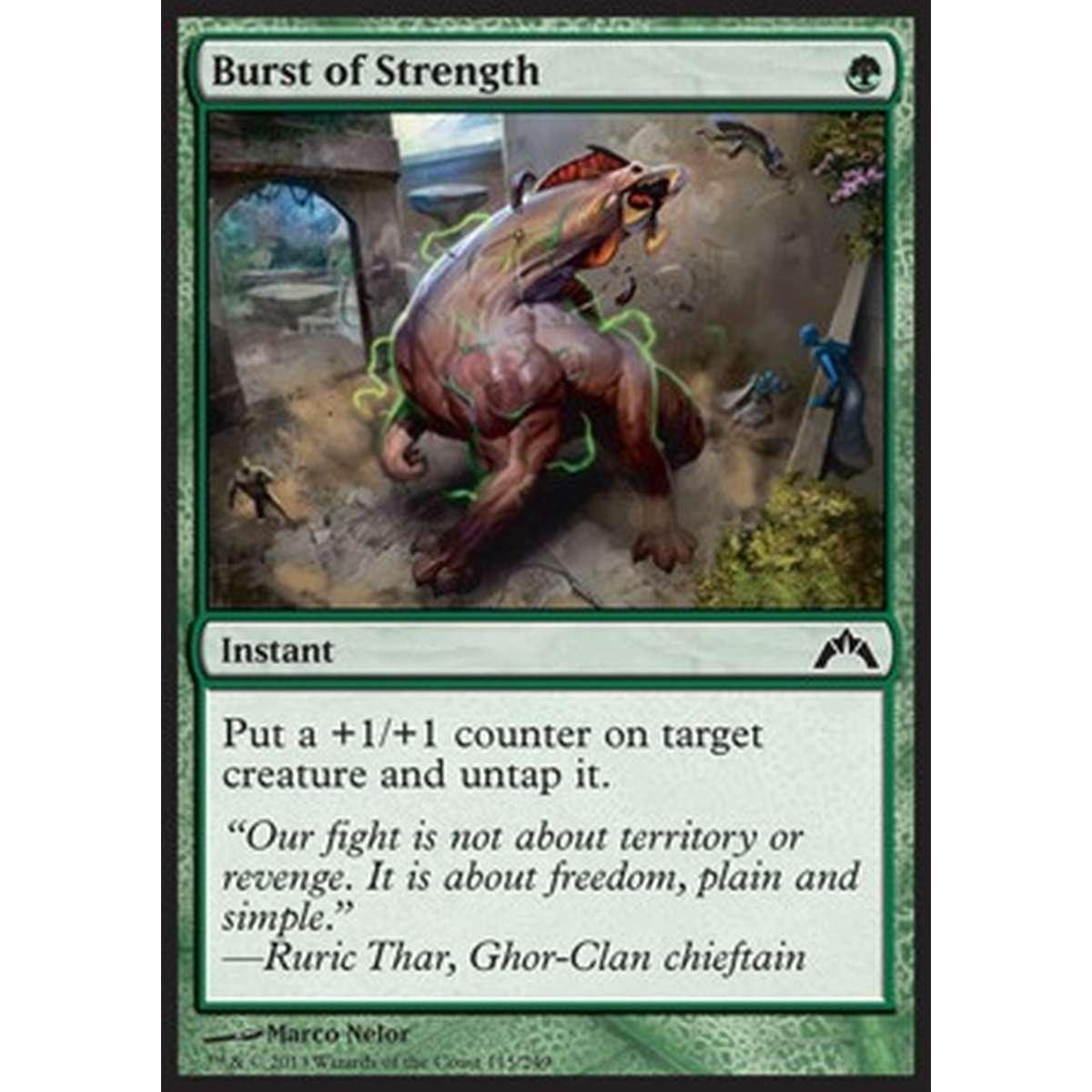 Burst of Strength - Esplosione di Forza - [GTC] [NM]