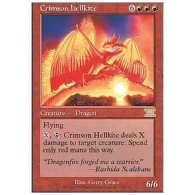 Crimson Hellkite - Crimson Hellkite - [6ED][EX]
