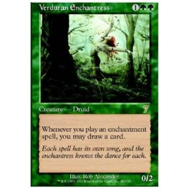 Verduran Enchantress - Verduran Enchantress - [7ED][EX]