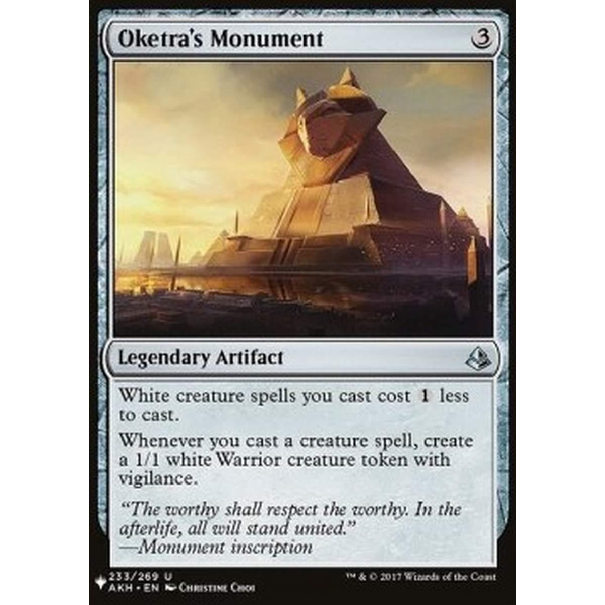 Oketra's Monument - Oketra's Monument - [SLDACW][NM]
