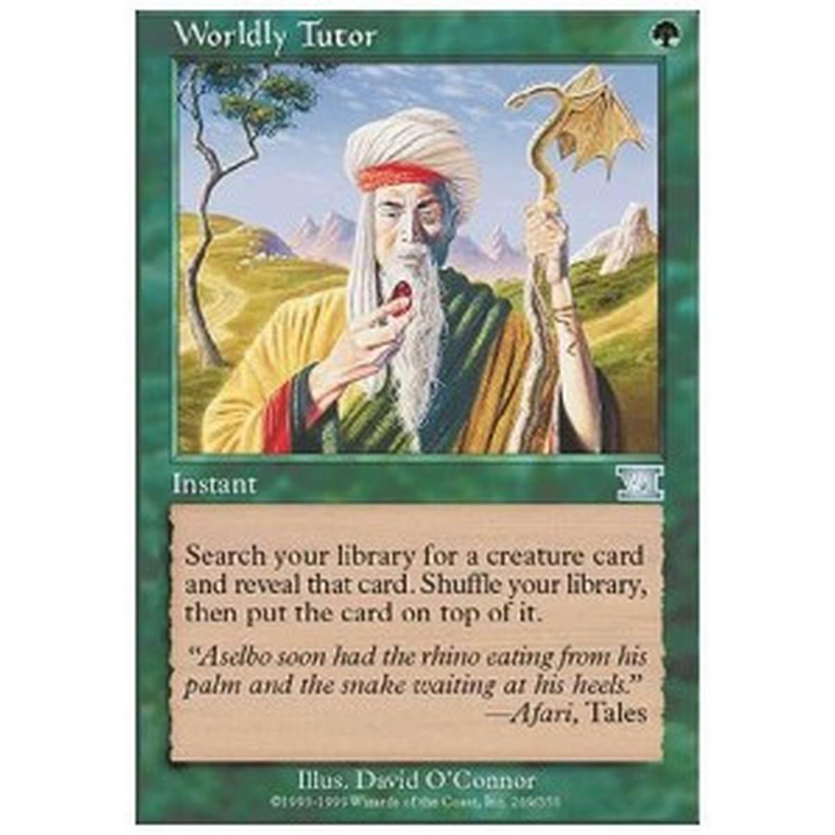 Worldly Tutor - Worldly Tutor - [6ED][EX]