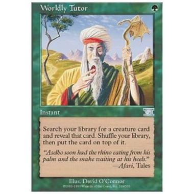 Worldly Tutor - Worldly Tutor - [6ED][EX]