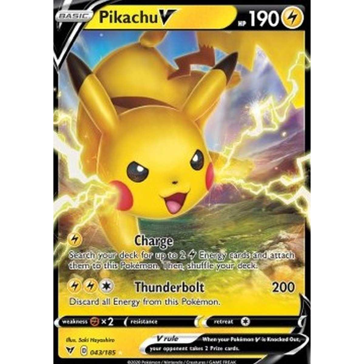 Pikachu V  - Pikachu V  - [VIV][NM]