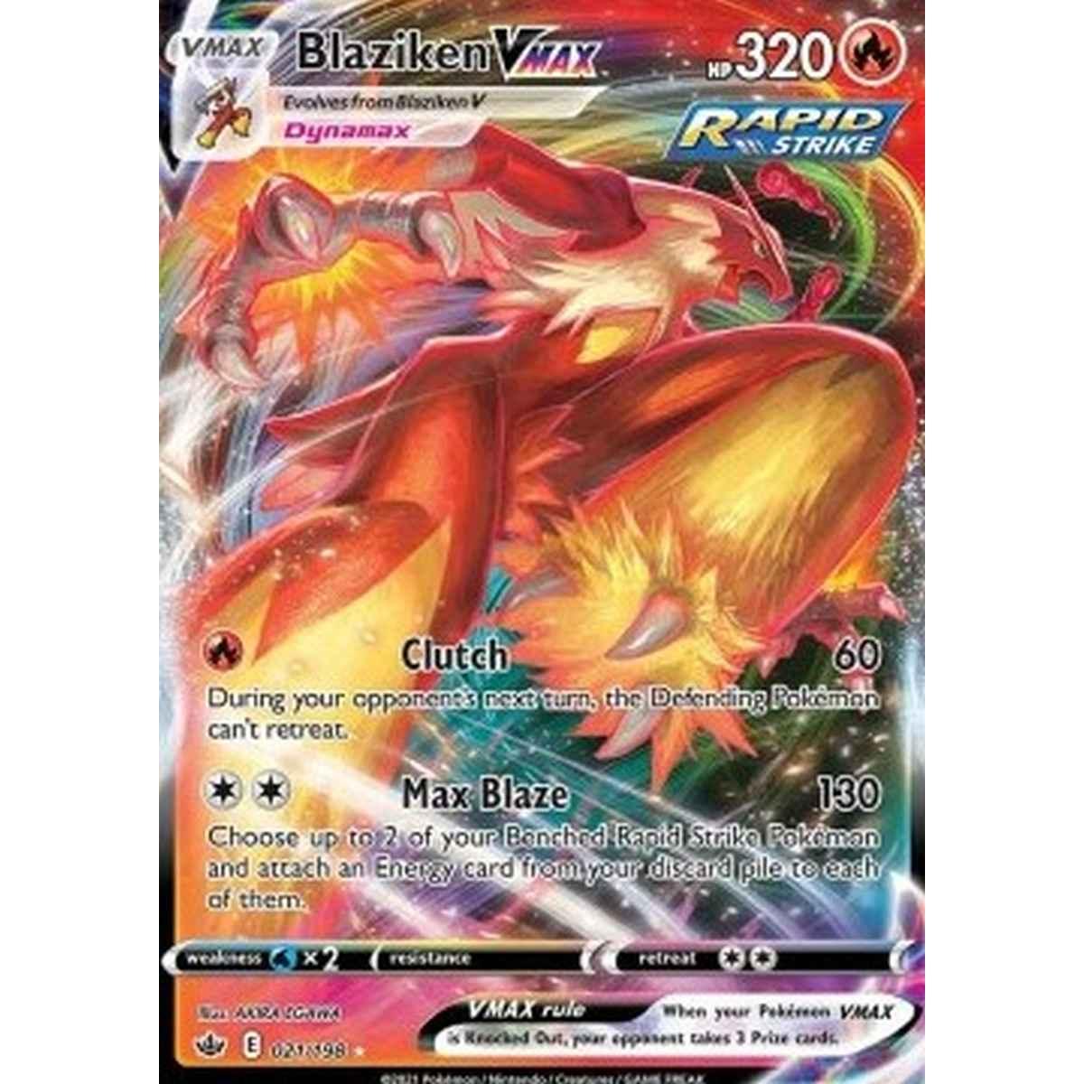 Blaziken VMAX  - Blaziken VMAX  - [CRE][EX]