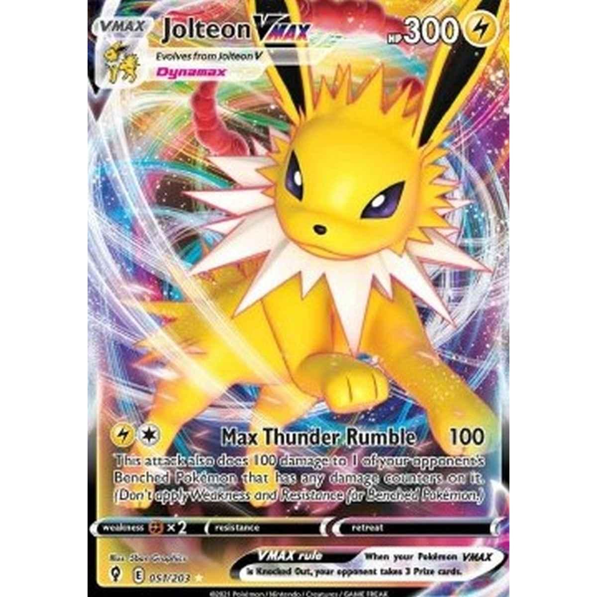 Jolteon VMAX  - Jolteon VMAX  - [EVS][NM]