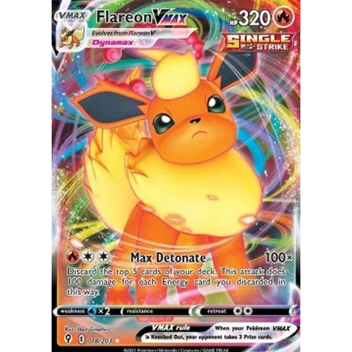 Flareon VMAX  - Flareon VMAX  - [EVS][NM]