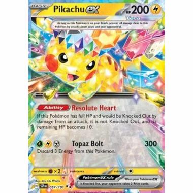 Pikachu ex  - Pikachu ex  - [SSP][NM]