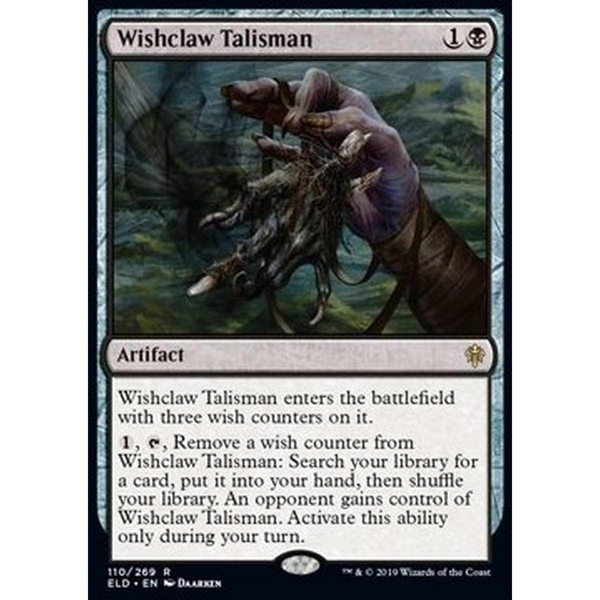 Wishclaw Talisman - Talismano della Grinfia dei Desideri - [ELD][NM]