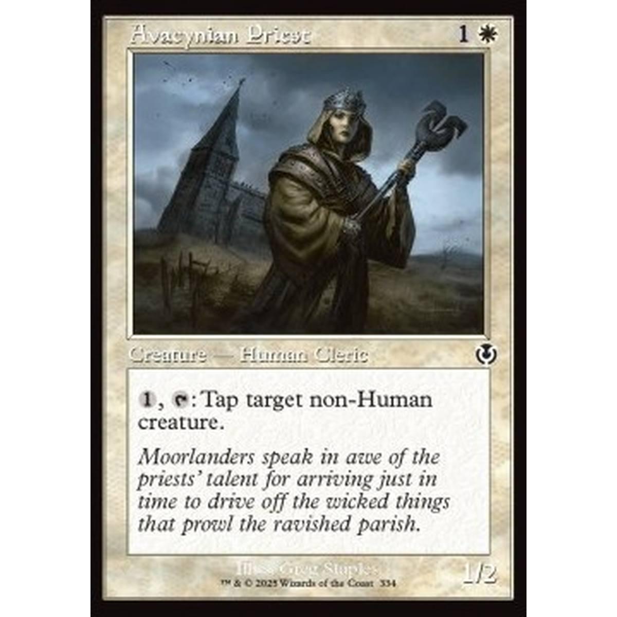 Avacynian Priest - Avacynian Priest - [XINR][NM]