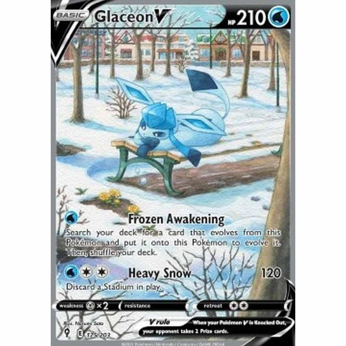Glaceon V  - Glaceon V  - [EVS][NM]
