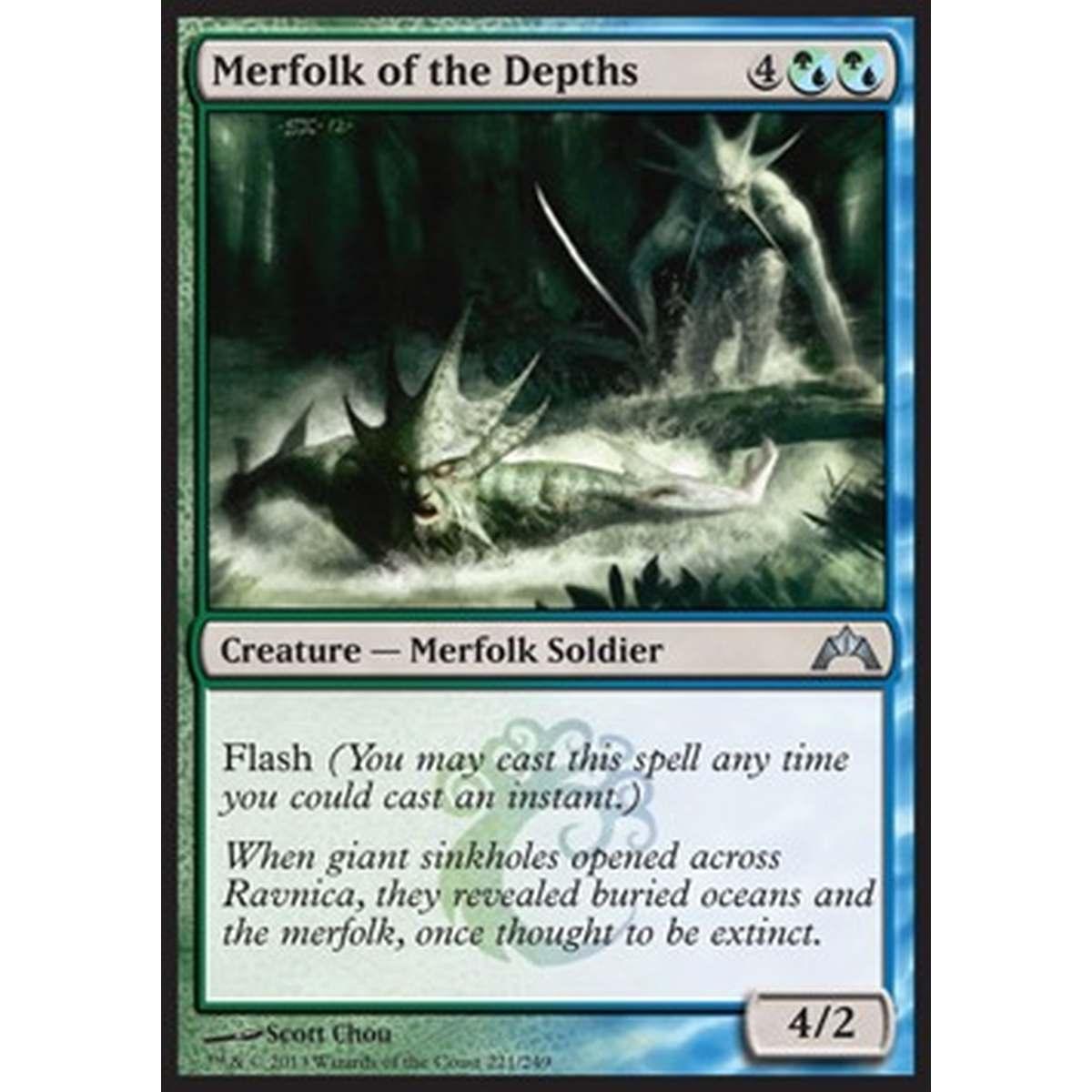 Merfolk of the Depths - Tritone delle Profondit  - [GTC] [NM]