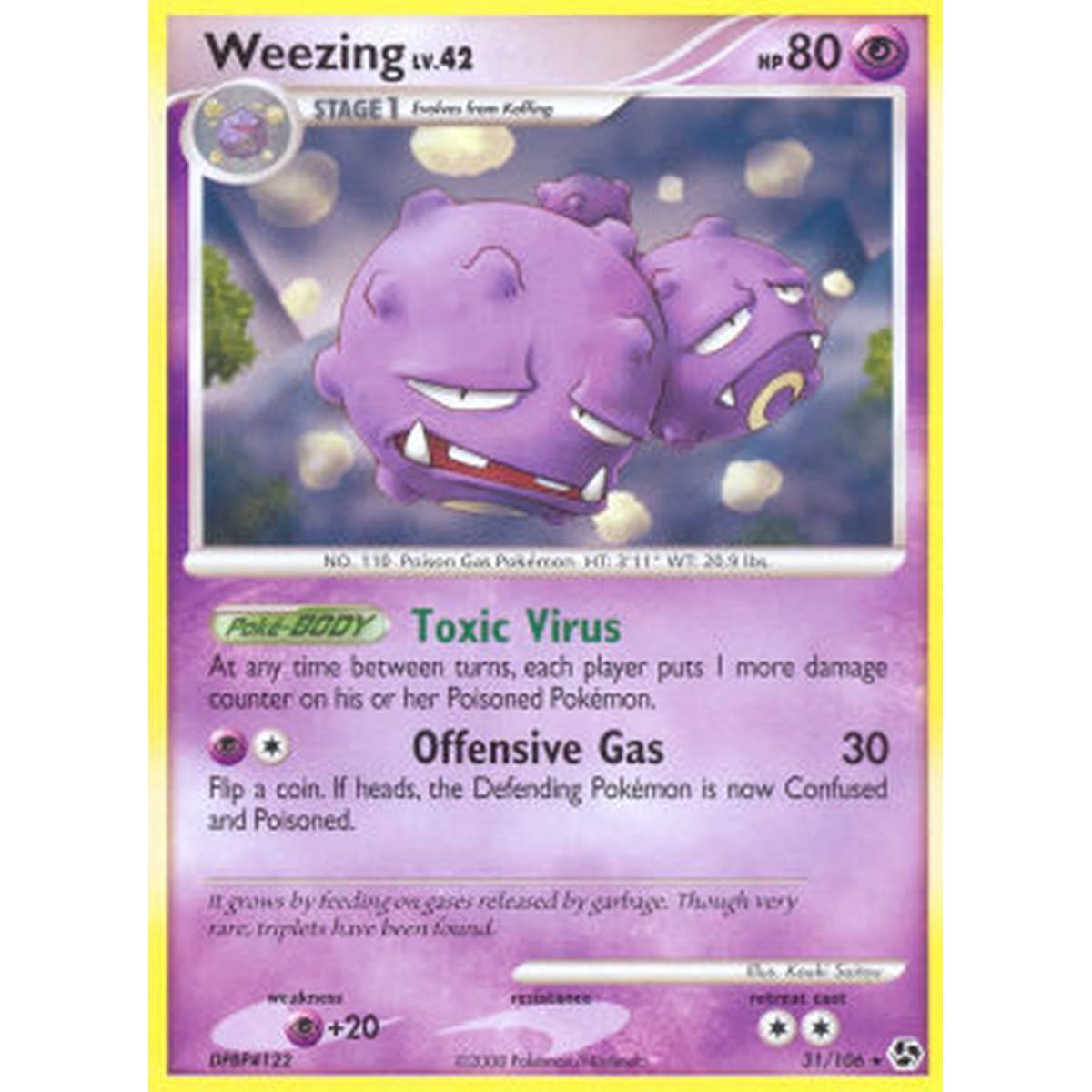 Weezing Lv.42  - Weezing Lv.42  - [GE][EX]