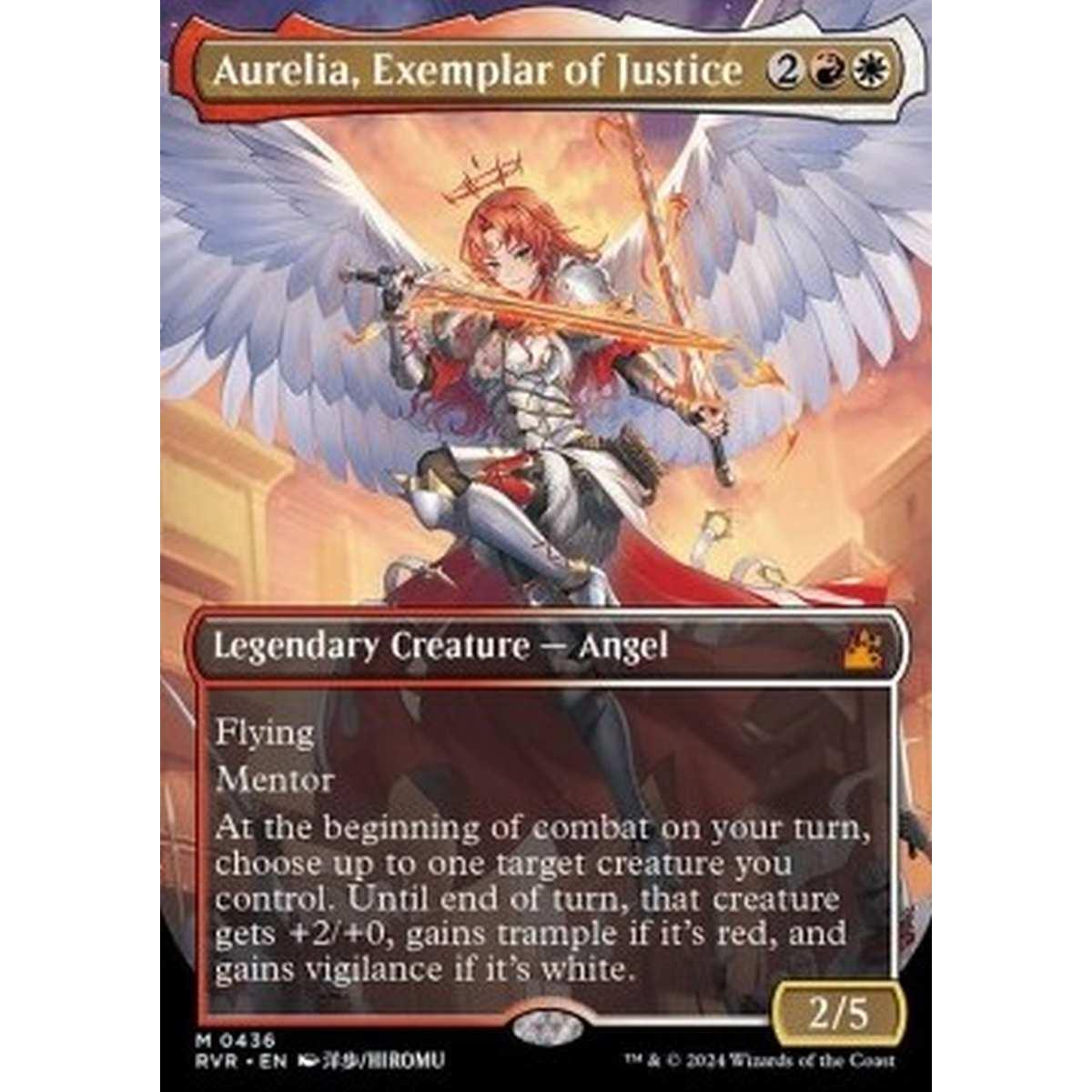 Aurelia, Exemplar of Justice (V.2) - Aurelia, Exemplar of Justice (V.2) - [XRVR][NM]