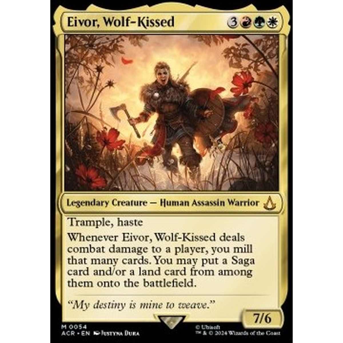 Eivor, Wolf-Kissed - Eivor, Morso di Lupo - [ACR][NM] [Foil]