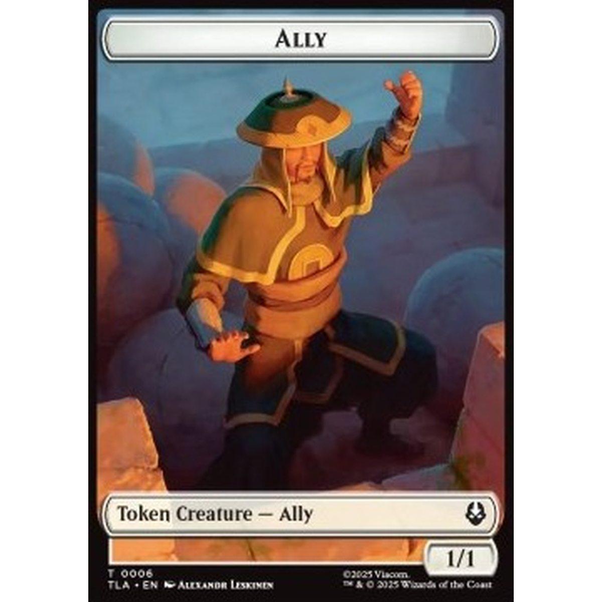 Ally Token (W 1/1) // Clue Token (V.3) - Ally Token (W 1/1) // Clue Token (V.3) - [TTLA][NM]