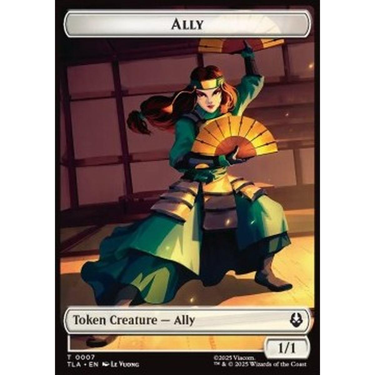 Ally Token (W 1/1) // Clue Token (V.4) - Ally Token (W 1/1) // Clue Token (V.4) - [TTLA][NM]