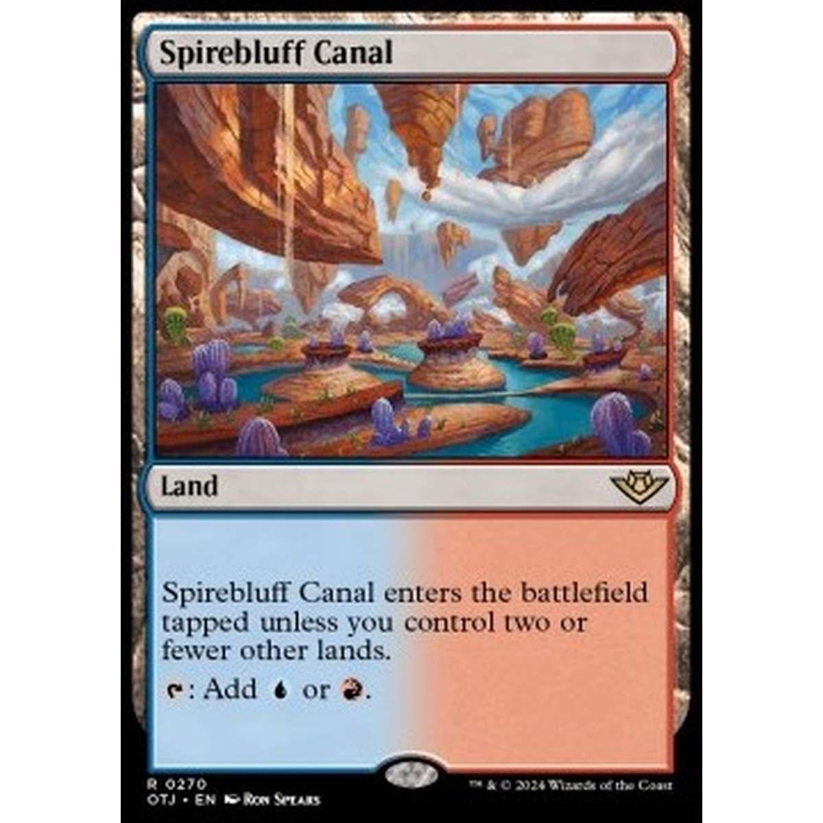 Spirebluff Canal - Spirebluff Canal - [OTJ][EX] [Foil]