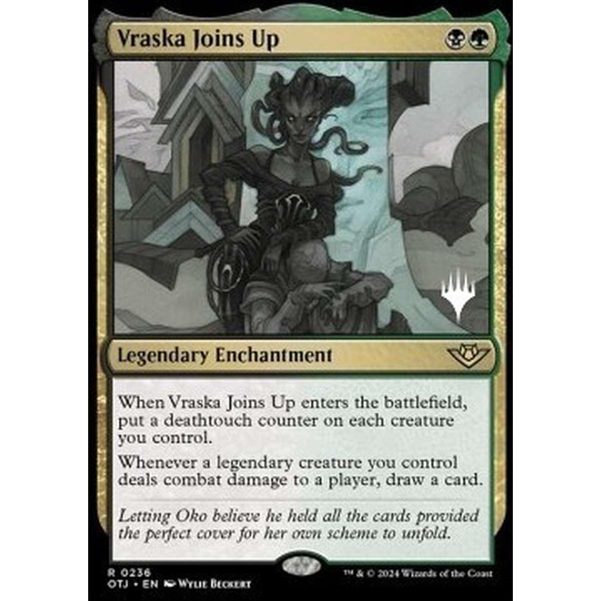 Vraska Joins Up (V.2) - Vraska Joins Up (V.2) - [POTJ][NM] [Foil]