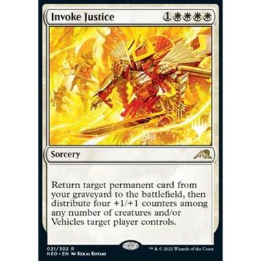 Invoke Justice (V.2) - Invoke Justice (V.2) - [PNEO][NM] [Foil]