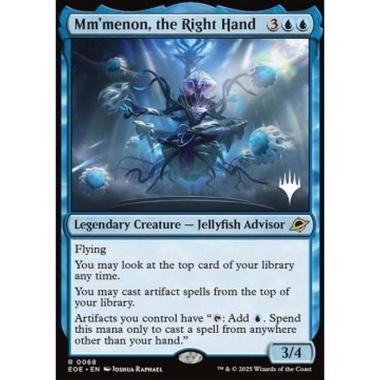 Mm'menon, the Right Hand (V.2) - Mm'menon, the Right Hand (V.2) - [PEOE][NM] [Foil]