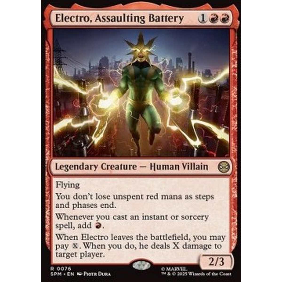 Electro, Assaulting Battery - Electro, Batteria d'Assalto - [SPM][NM]