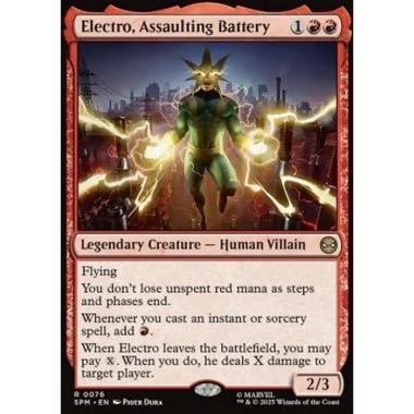 Electro, Assaulting Battery - Electro, Batteria d'Assalto - [SPM][NM]