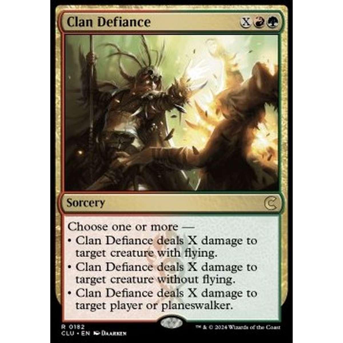 Clan Defiance - Clan Defiance - [CLU][NM]