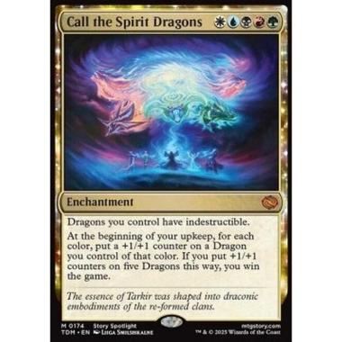 Call the Spirit Dragons - Call the Spirit Dragons - [TDM][NM] [Foil]