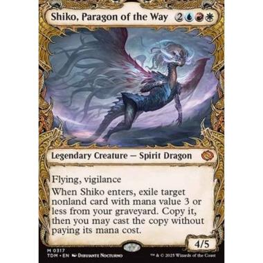 Shiko, Paragon of the Way (V.1) - Shiko, Paragon of the Way (V.1) - [XTDM][NM]