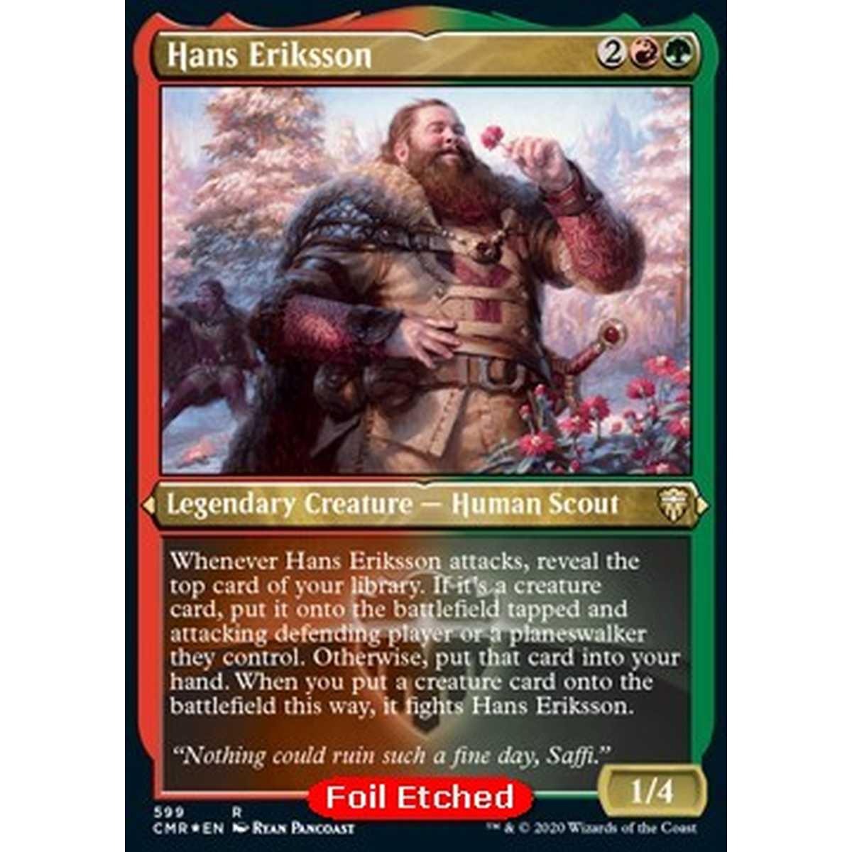 Hans Eriksson - Hans Eriksson - [XCMR][NM] [Foil]