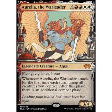 Aurelia, the Warleader (V.1) - Aurelia, the Warleader (V.1) - [MUL][EX] [Foil]