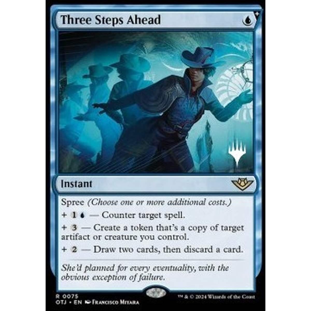 Three Steps Ahead (V.2) - Three Steps Ahead (V.2) - [POTJ][NM] [Foil]