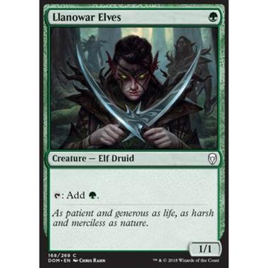Llanowar Elves - Llanowar Elves - [DOM][NM]