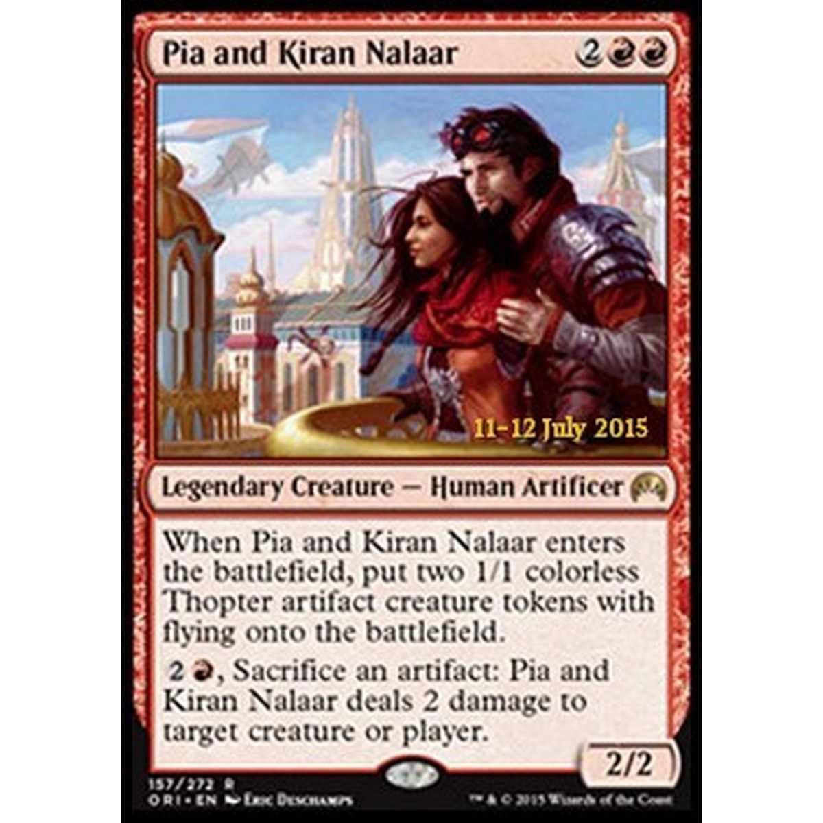 Pia and Kiran Nalaar (V.1) - Pia e Kiran Nalaar (V.1) - [PORI][EX] [Foil]